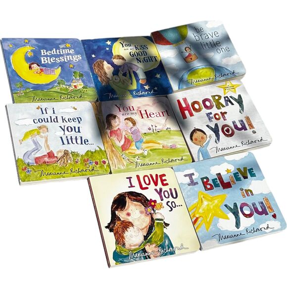 Lot Of 8 Board Books By Marianne Richmond Baby Toddler Kid Bedtime Stories - Picture 8 of 16